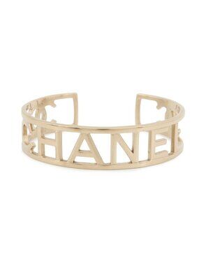 Chanel Bracelet CC Logo Watermark Bangle